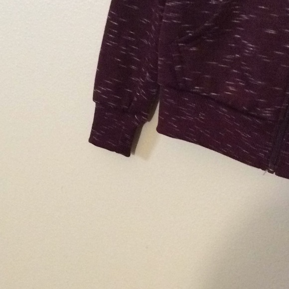 Burgundy zip hoodie - Picture 5 of 9